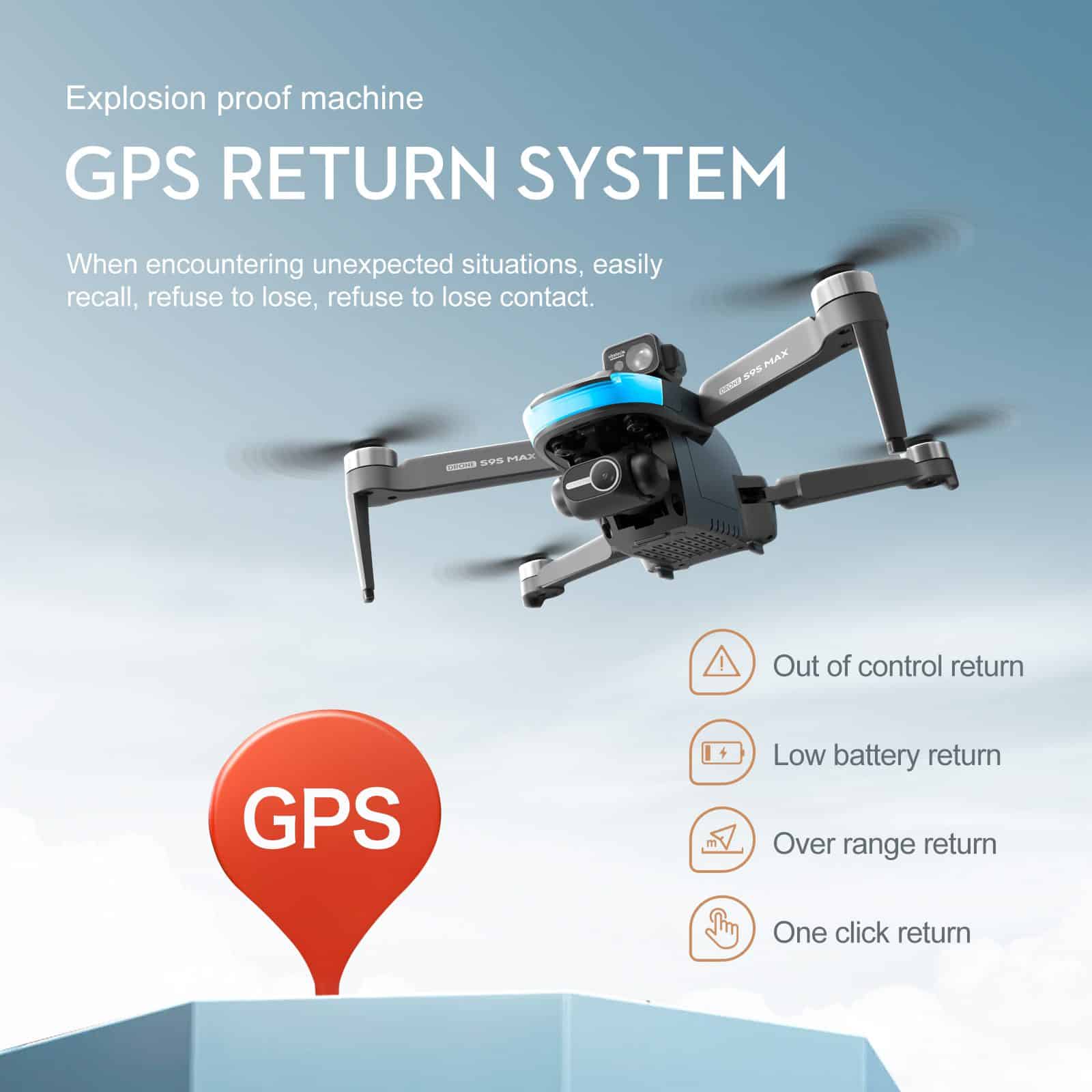Professional GPS Drone 4K Hd Quadcopter S9S - Bild 7