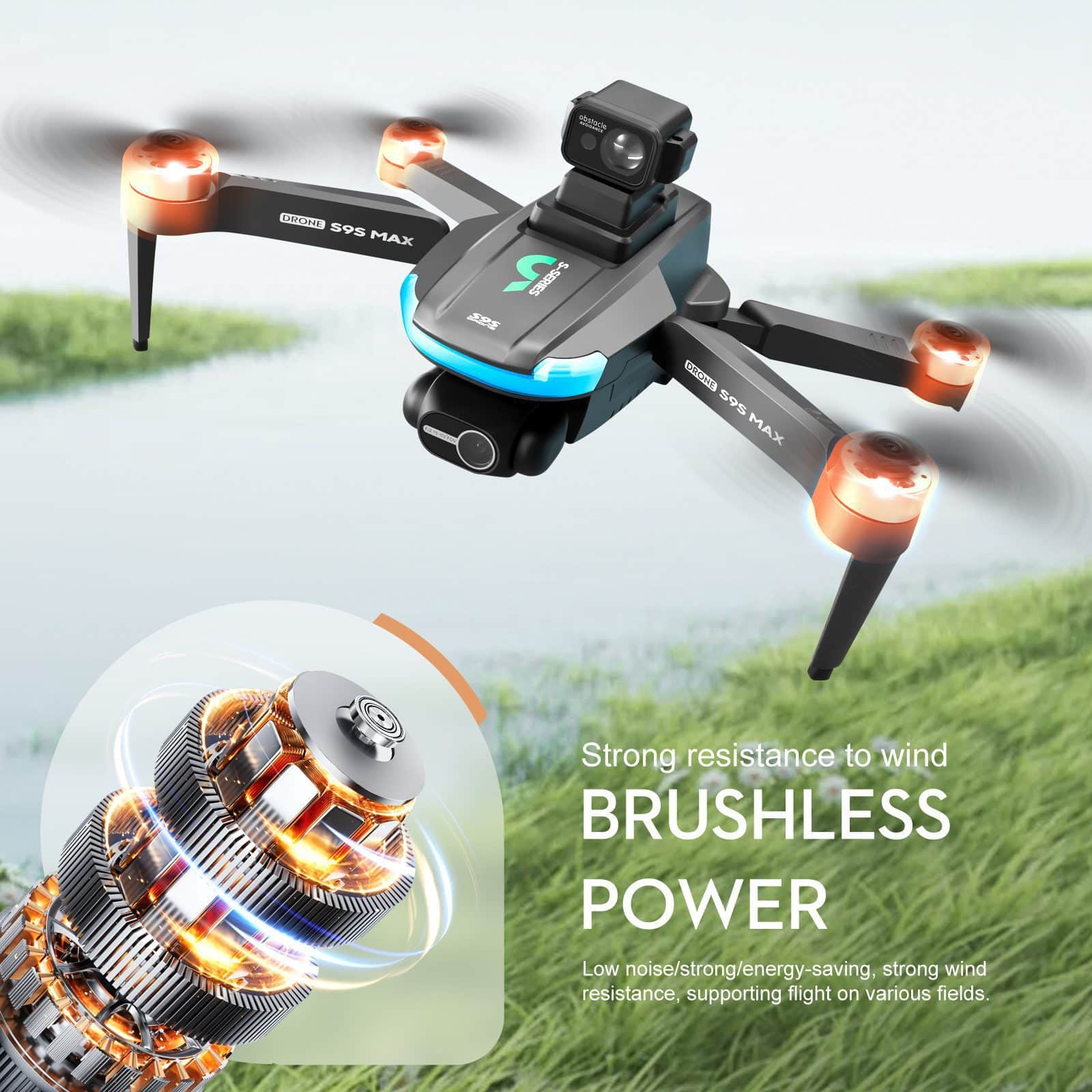 Professional GPS Drone 4K Hd Quadcopter S9S - Bild 9