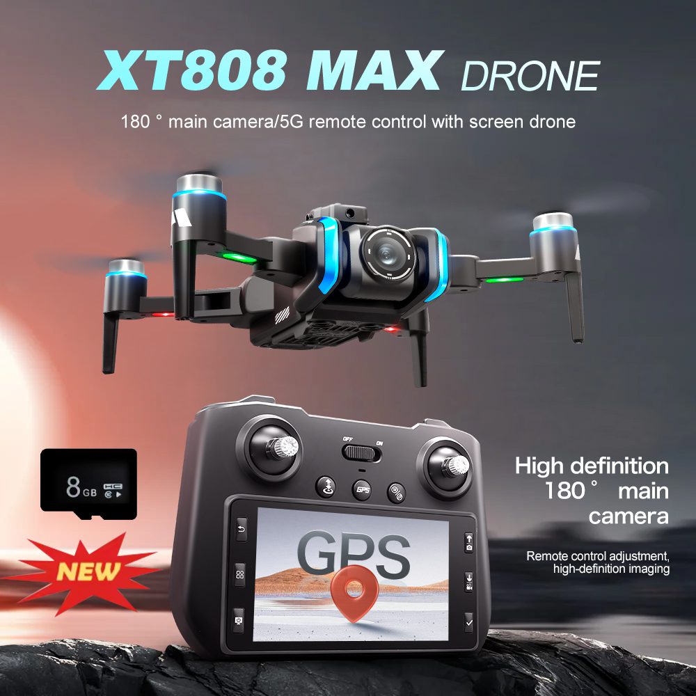 Professional GPS Drone 4K Hd Camera UAV XT808 - Bild 6