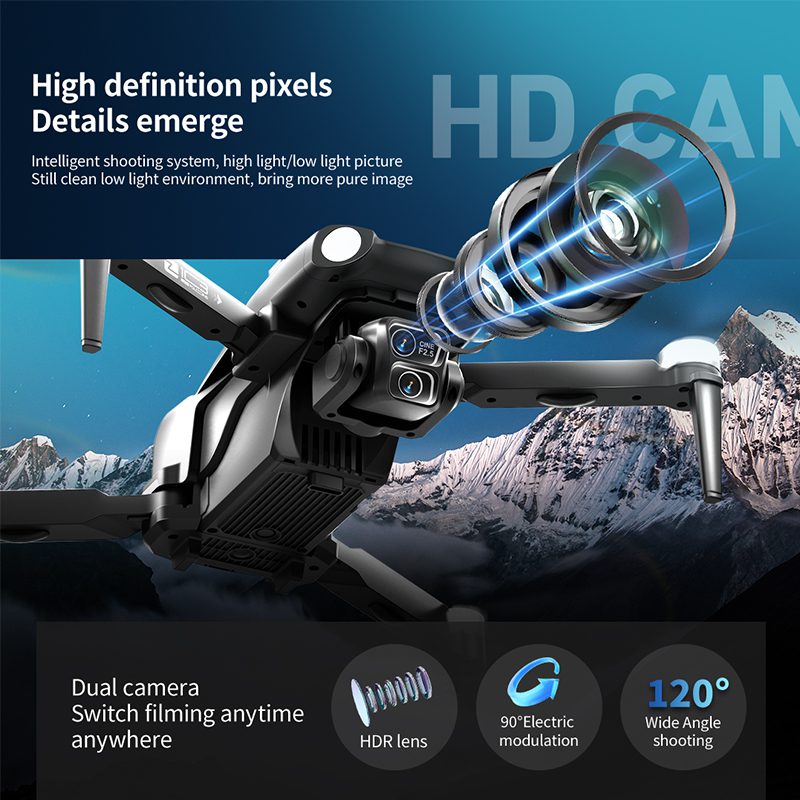 GPS Drone 4.5" Screen 4k HD Camera UAV Z103 - Bild 3