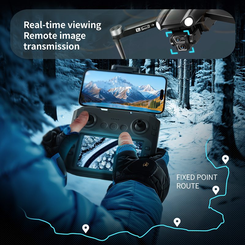 GPS Drone 4.5" Screen 4k HD Camera UAV Z103 - Bild 6